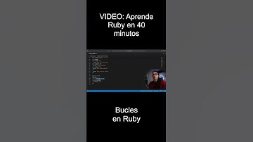 Bucles en Ruby - #programacion #code  #desarrolloweb  #webdevelopment #youtube #learning #ruby
