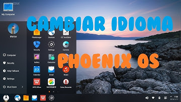 Phoenix OS cambiar idioma google play service
