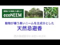 ネズミやハクビシンでお困りの福井県越前市の方へ｜置くだけで撃退するニームが主成分の天然忌避香