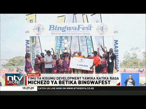 Nyanza TBM Health FC Na Kolwa Falcons Washinda Kandanda Ya Betika Bingwafest 
