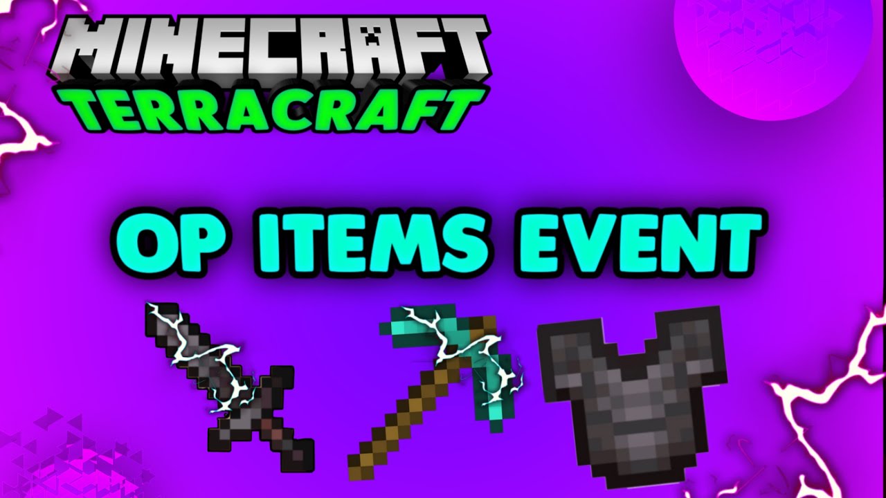 Projekt: TERRACRAFT🌳 |EVENT OP ITEMS!