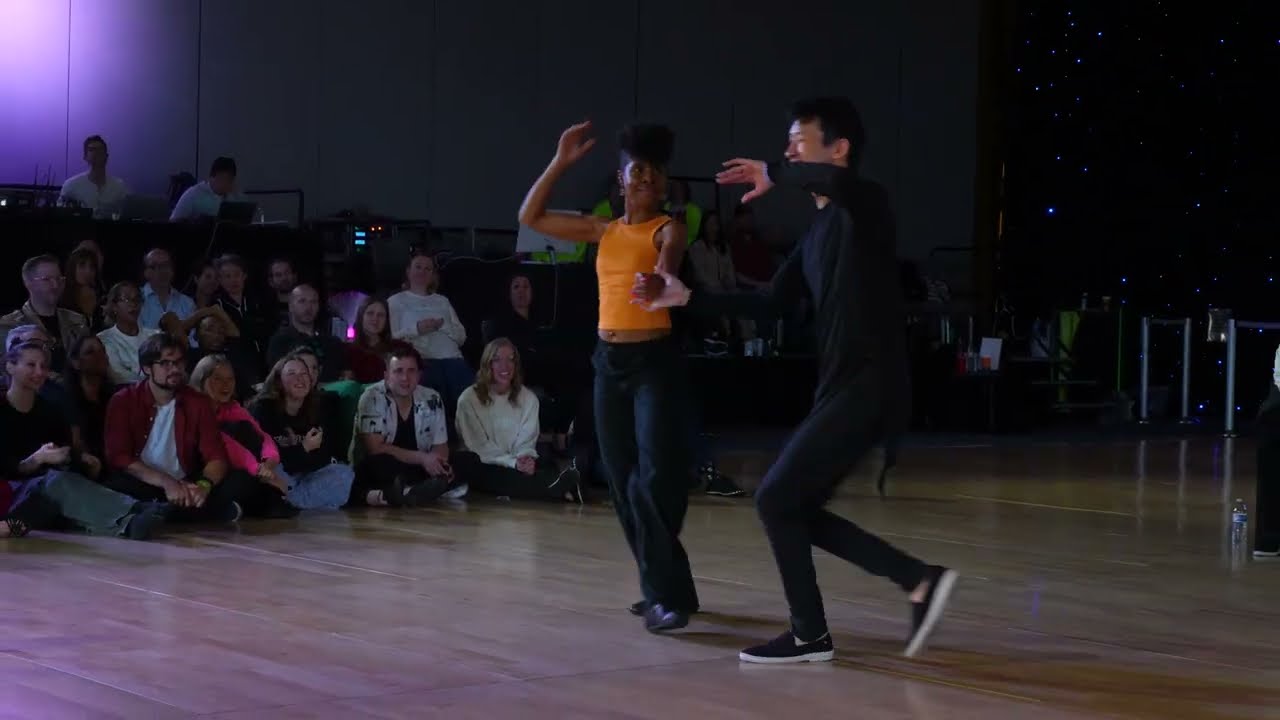 Swingtacular 2024 Jack & Jill Finals "Peer Vote" Invitational Tren Veal And Tze Yi