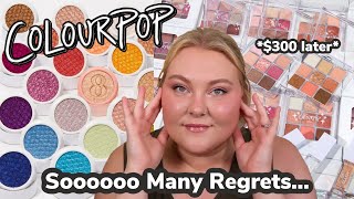 I'm Not Missing Out On ColourPop.... Deconstructing my $300 ColourPop Haul! *mistakes were made*