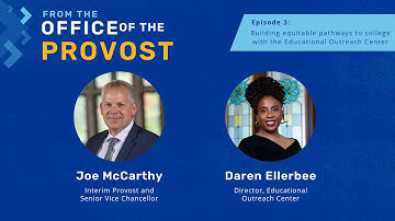 From the Office of the Provost: Building Equitable Pathways to College with the EOC