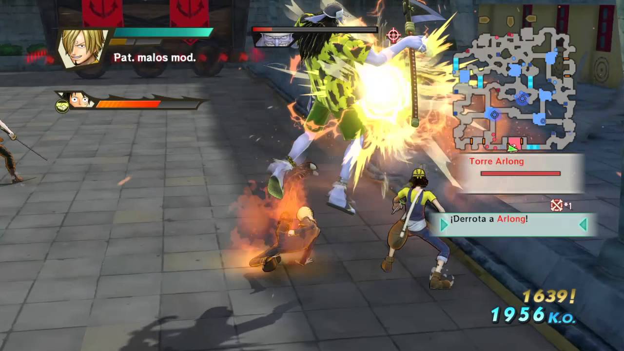 One Piece Pirate Warriors 3 Party Table Kick Course Madness YouTube