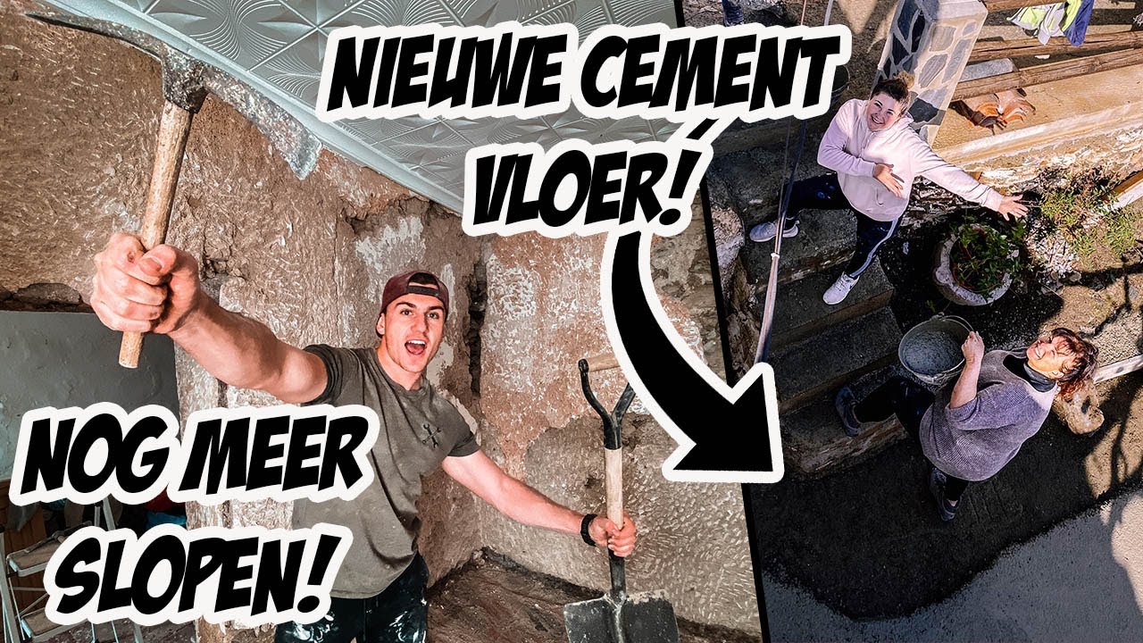 NIEUWE STUDIO & TUIN VERBOUWEN MET DE FAMILIE RUTTEN! 🔨 #25