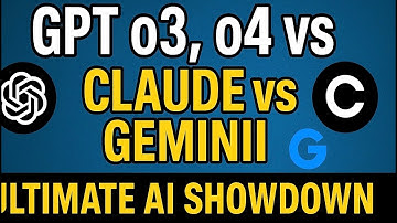 🎥 Unlocking the Power of OpenAI’s o3 and o4-mini Models! 🚀 Vs Claude & Gemini