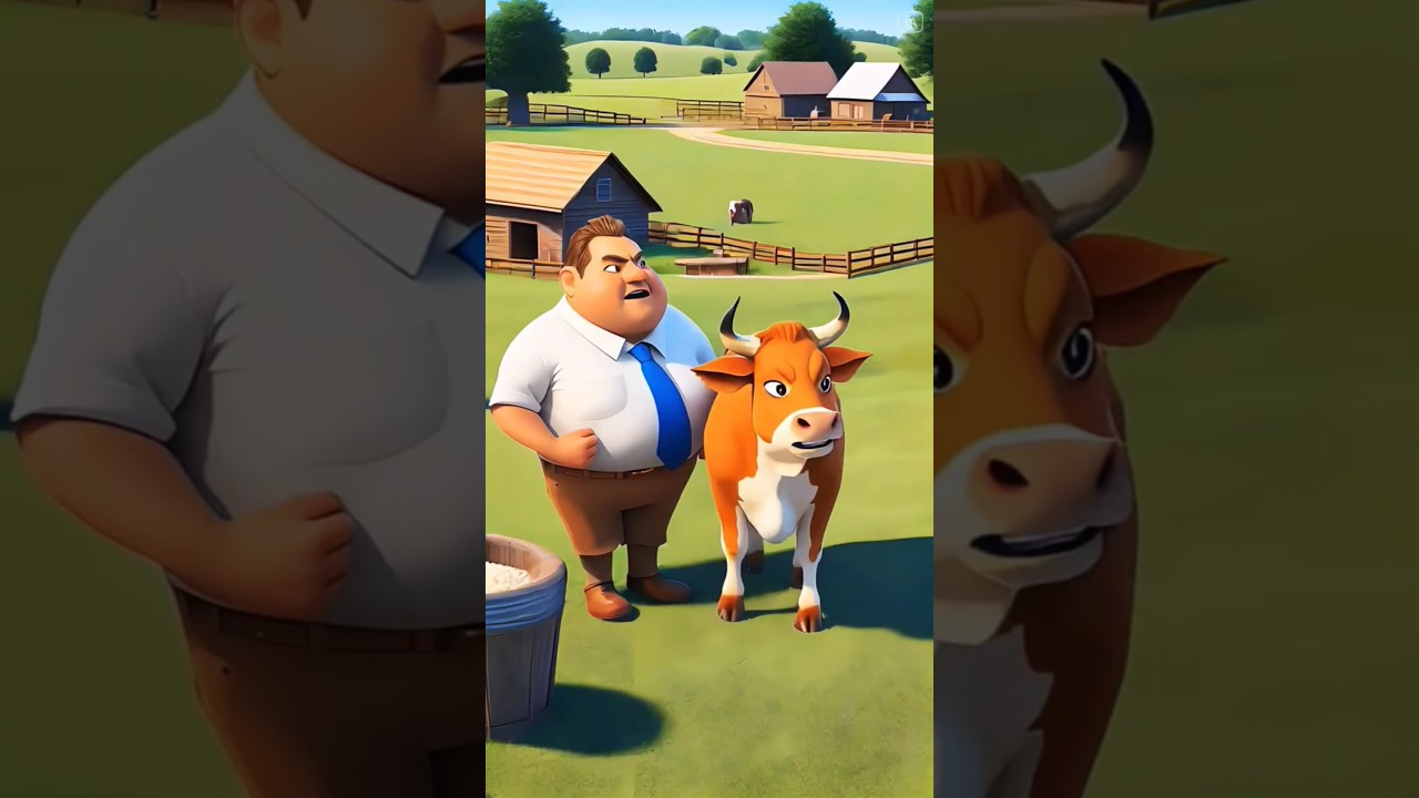 Cow and calf viral story 