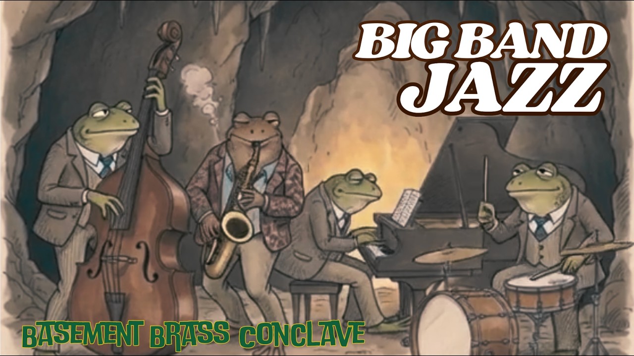 【Music for work and study】Basement Brass Conclave | Big Band Jazz 30min