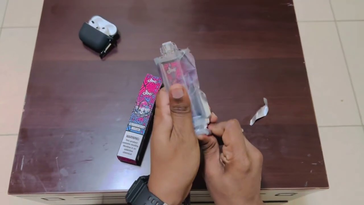 Jec Diamond 6600 strawberry mojito Rechargable Disposable Vape Kit 