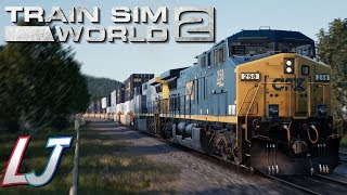 Train Sim World 2  - CSX AC4400CW - Sand Patch Grade (LIVE)