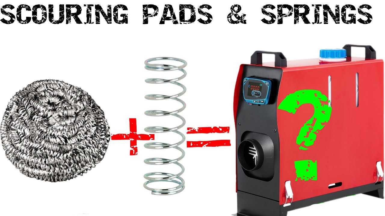 SCOURING PAD FIXES EVERYTHING... 🤣 - Diesel Heater. PT-18
