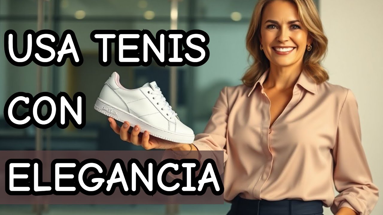 Cómo Usar TENIS a tus 40, 50, 60 o Más | Cómo Ser ELEGANTE con Tenis