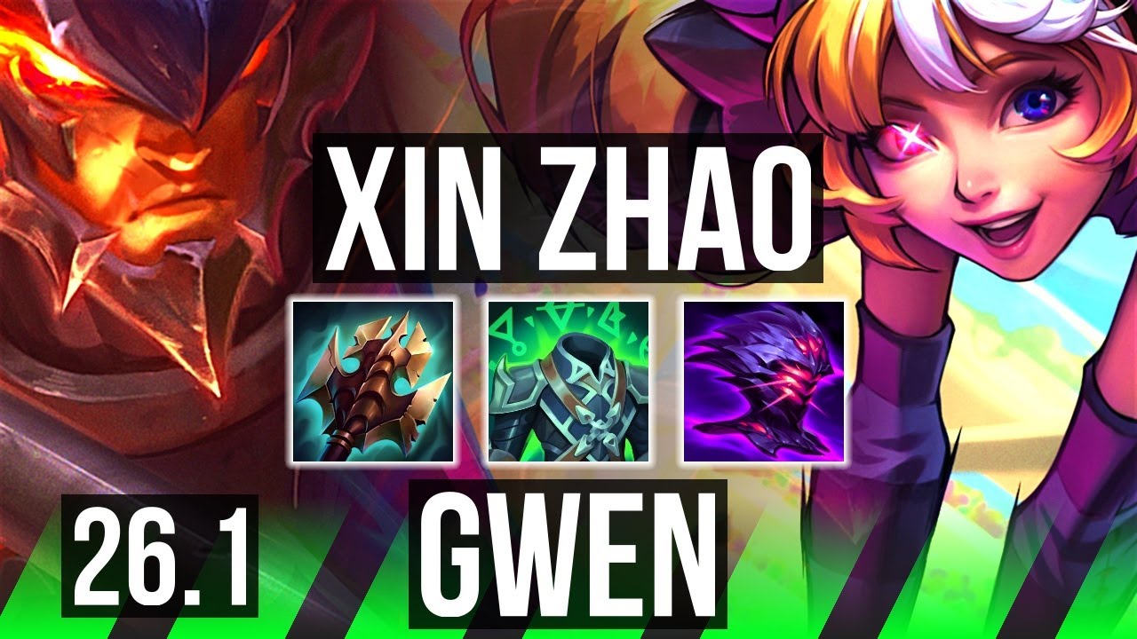 XIN ZHAO vs GWEN (JGL) | NA Challenger | 26.1