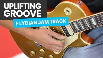 Uplifting Groove Backing Track in F Lydian [F Lydian / A Minor Jam Track]