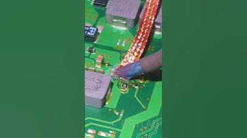 how to desolder smd QFN IC
