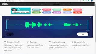 Online Voice Recorder - Record Voice from the Microphone free |pc |laptop