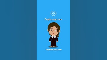 "Cogito, ergo sum." - René Descartes