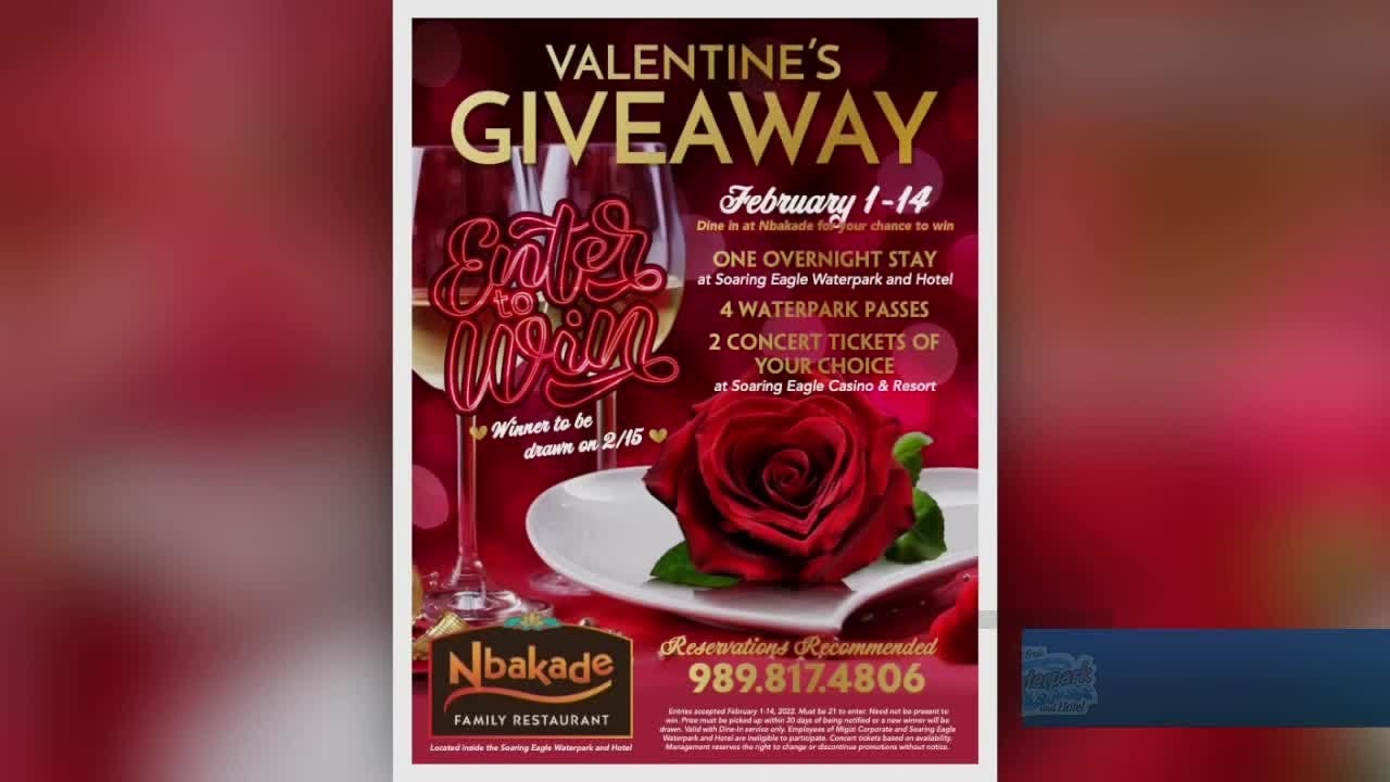 Enjoy a Valentine's Day weekend away at Soaring Eagle Properties