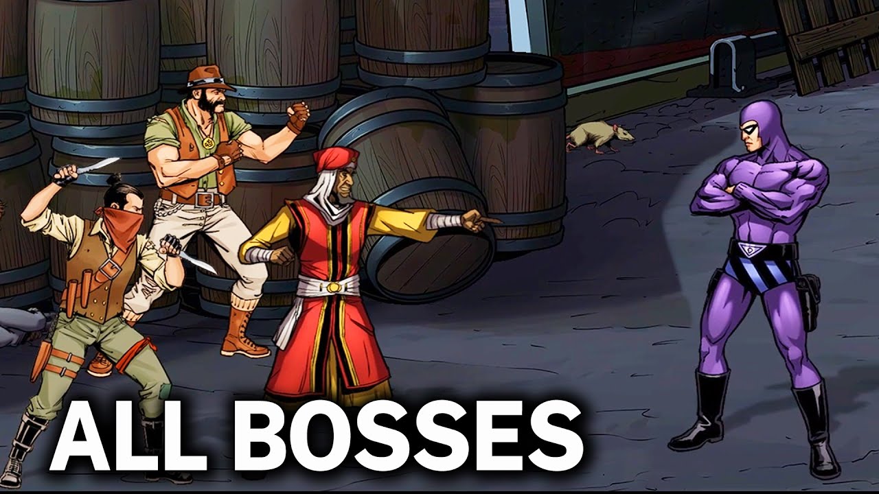 The Phantom (video game) - ALL BOSSES