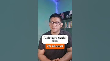 atajo para copiar filas en excel #tipsinformatica #tips #tecnologia #excel #exceltips #tutorial
