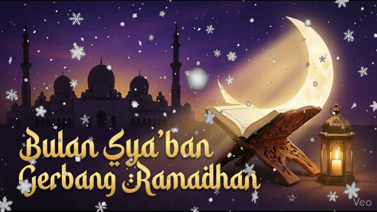 Bulan Syaban Gerbang Ramadhan Allohumma bariklana fi rojaba wasyabana