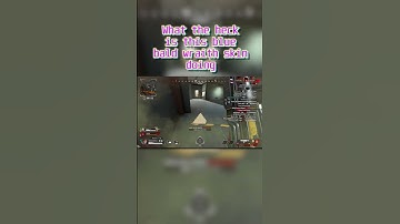 What the heck is that blue bald wraith skin doing