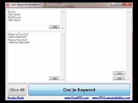 Flash Keyword Modifier v.01