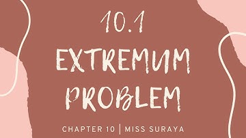 First Derivative Test