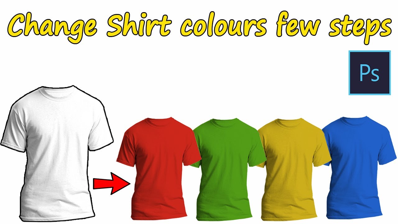 How to Change TShirts Colours Just a few Steps In cc