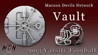 2003 Varsity Football - Swain Vs Enka - August 29, 2003