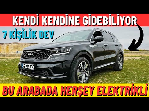 Kia Sorento 2024 Hybrid İnceleme Videosu / 4x4 Prestige Smart Amerikan Gibi Görünen Koreli