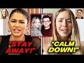 ZENDAYA REFUSES to WORK with SYDNEY SWEENEY FLIRTING with TOM HOLLAND and EUPHORIA DRAMA!