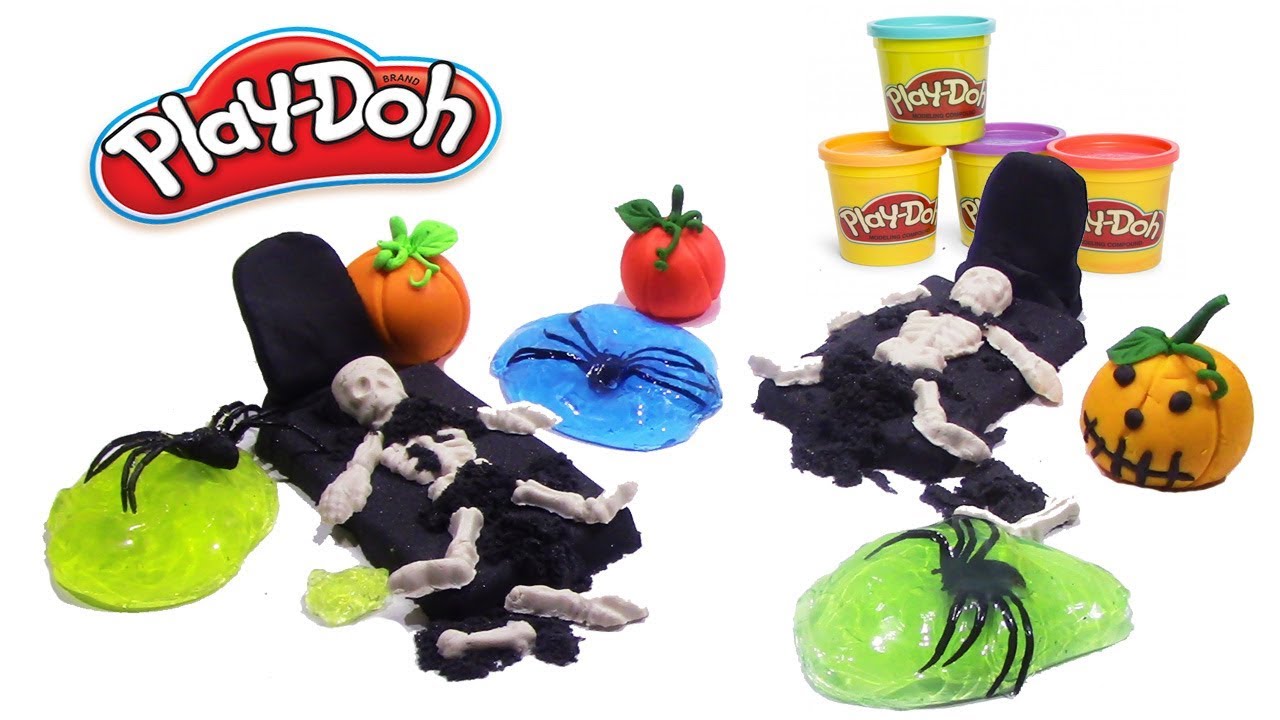 play doh skeleton