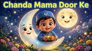 *Chanda Mama Door Ke Munne Ko De Pyali Me | चंदा मामा दूर के | 3D Hindi Rhyme | Sohil Kids*