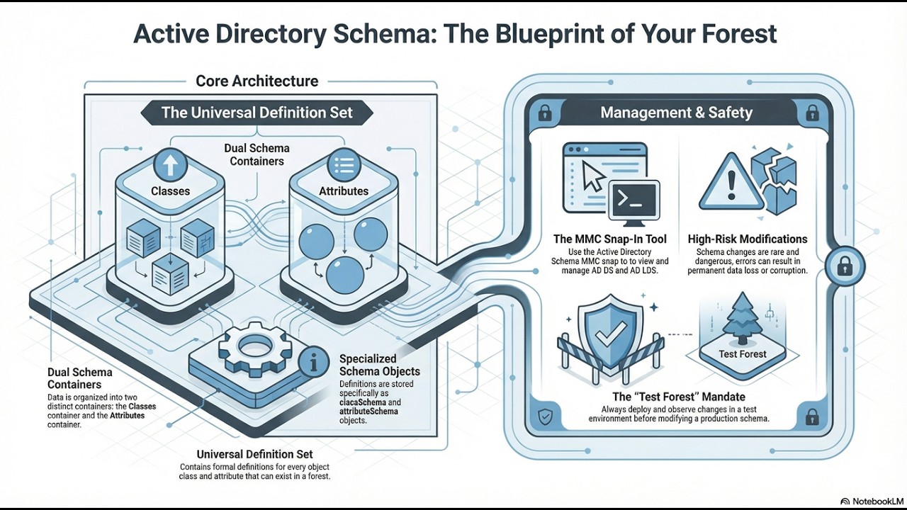 Microsoft Active Directory Concept - Active Directory Schema - YouTube