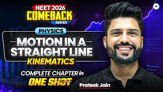 🔥 NEET 2026 Comeback Series Physics | Motion In a Plane | Prateek Jain #neet2026