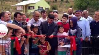 Gümüşhane Tamzı köyünde Çocuk parkı Açılışı