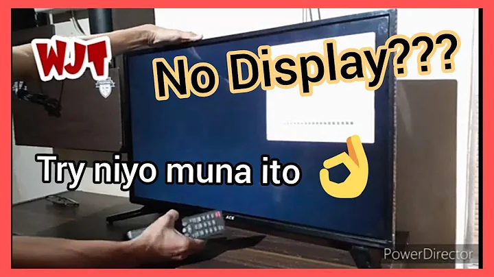 China LED TV: NO DISPLAY *REMOTE TECHNIQUE*