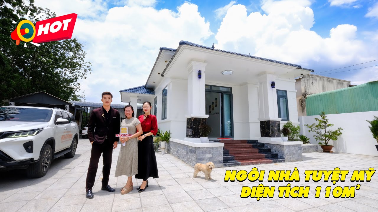 Nhà Cấp 4 Tuyệt Mỹ 110m² - Không Gian Hiện Đại, Chuẩn Sống Sang