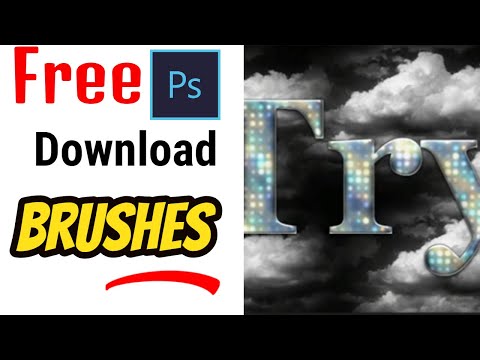 Free Download Photoshop brushes | Photoshop Hindi tutorial