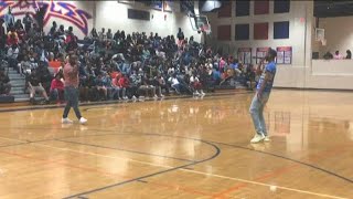 Columbia High Students Celebrate End Of School Year With Pep Rally