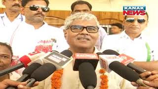 Congress's MLA Birendra Nath Pattnaik Files Nomination To Contest Election In Rourkela Assembly Seat