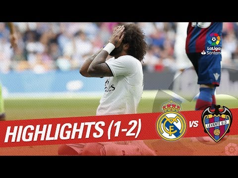 Resumen de Real Madrid vs Levante UD (1-2)