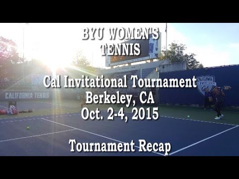BYU Women's Tennis Cal Invite, Tournament Recap