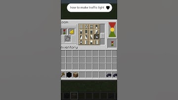 how to make working traffic light in Minecraft no mod 100% real#minecraft#animation#shorts#tiktok