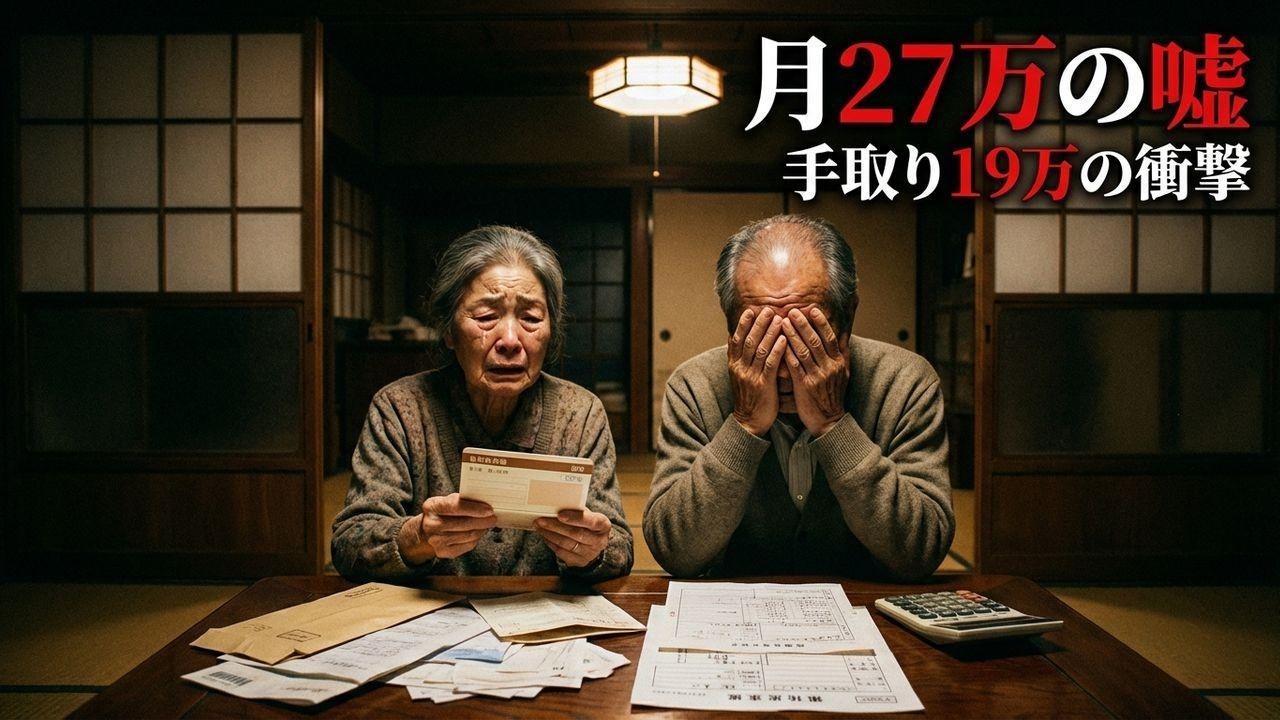 「月27万」の罠！74歳夫婦を襲った年金19万の地獄