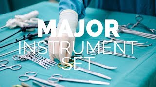 Major Abdominal Instrument Set