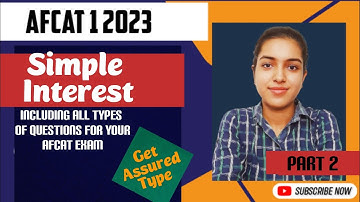 Simple Interest PART 2 for AFCAT 1 2023||By Surabhi...#afcatkitaiyaari #afcat12023 #afcatexam
