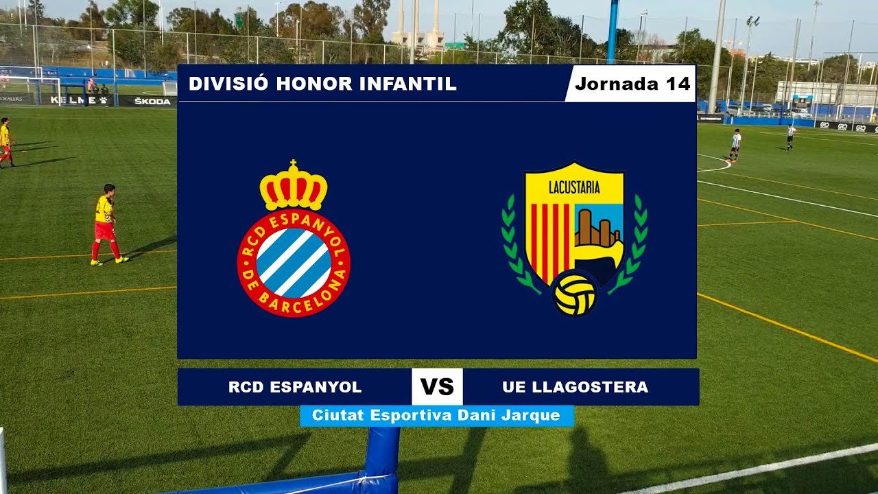RCD Espanyol vs UE Llagostera - Divisió Honor Infantil 2021 - CatFutbol